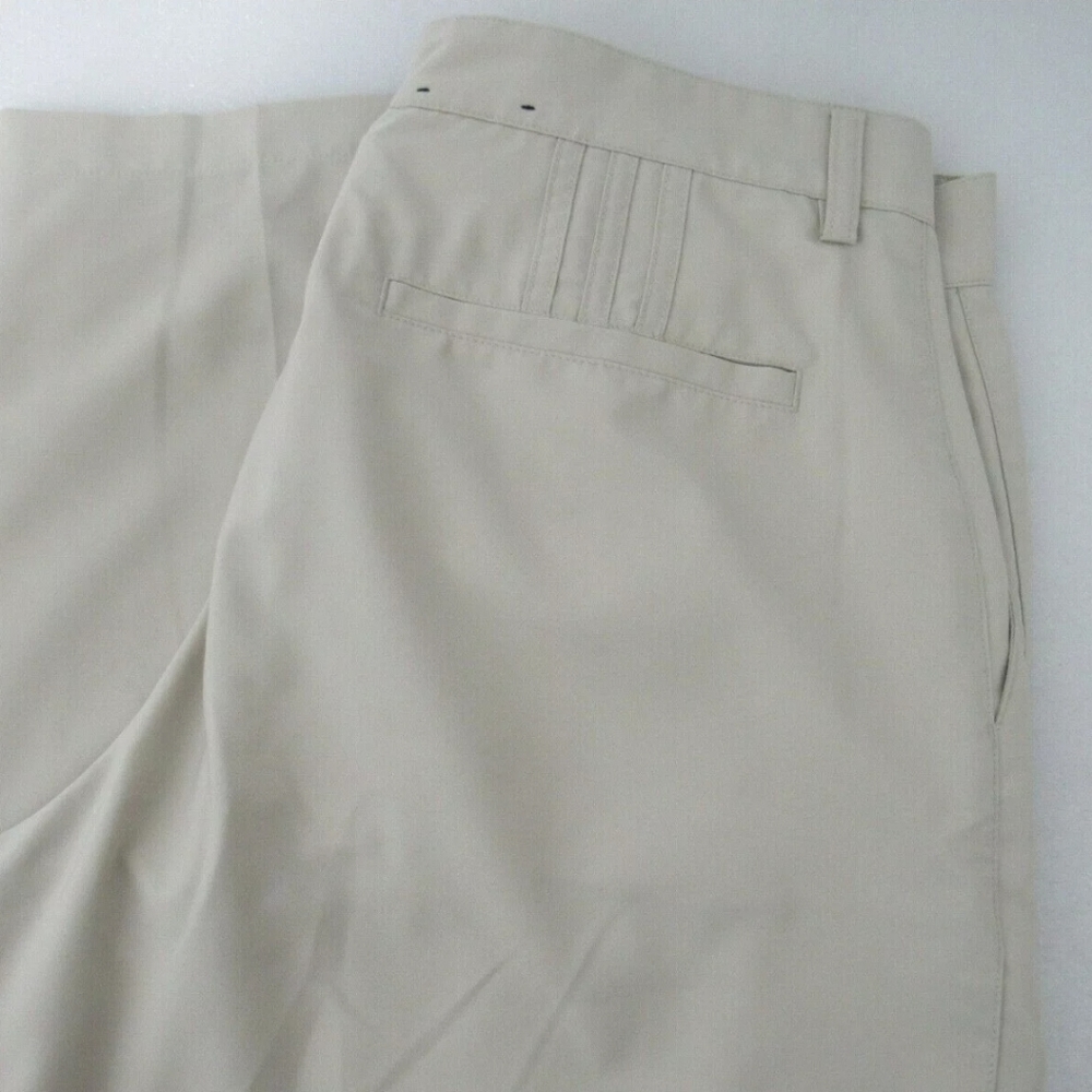 Adidas ClimaLite Golf Tan Stretch Polyester Pants